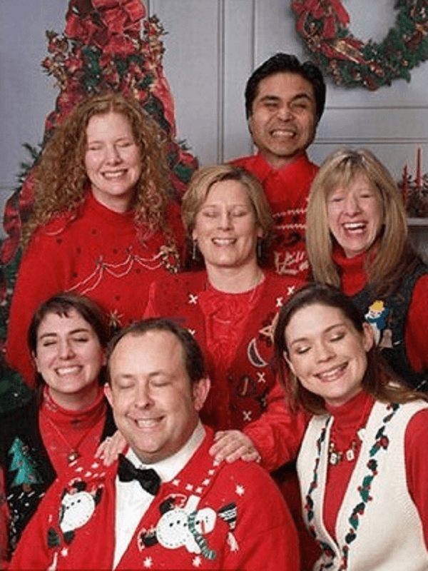 Hilarious Christmas Family Photo Fail