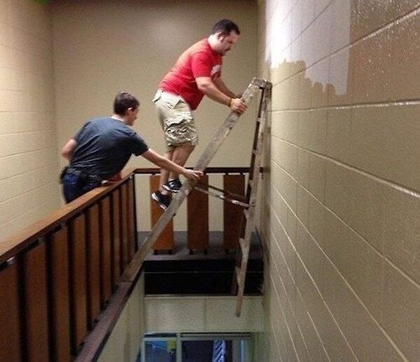 Ladder Bad Idea