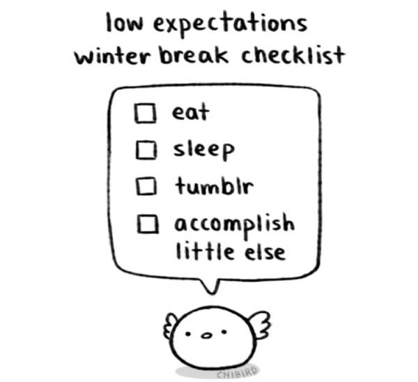 Low Expectations Checklist
