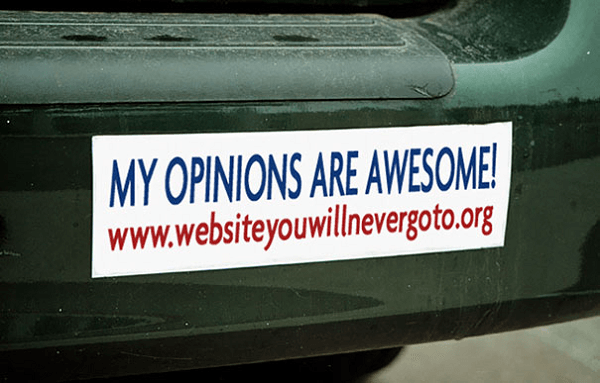 Where To Find Opinions