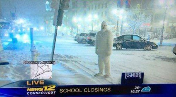Abominable Snowman School Closings