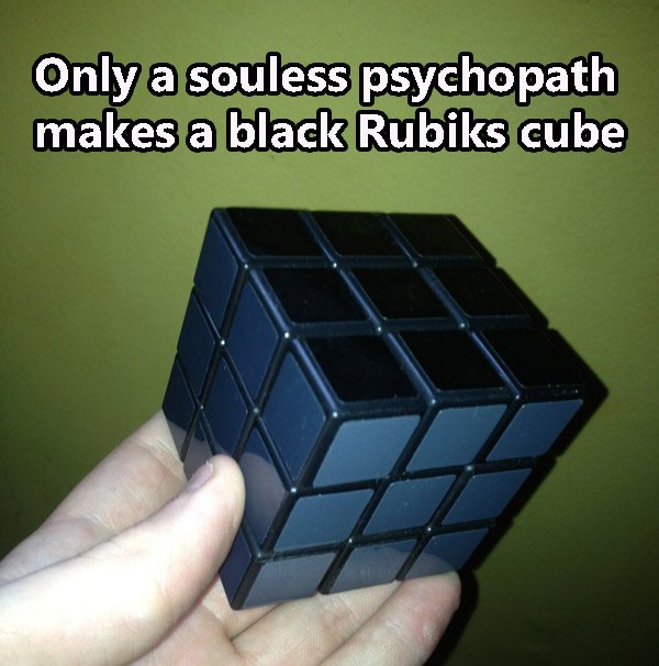 Black Rubikscube
