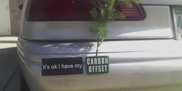 Carbon Funny Bumper Stickers