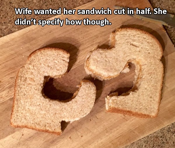 Half Sandwich Smartass