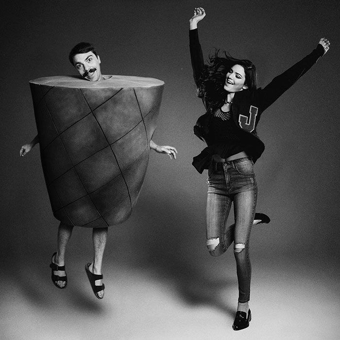 Kendall Jenner Photoshops Jumping For Joy