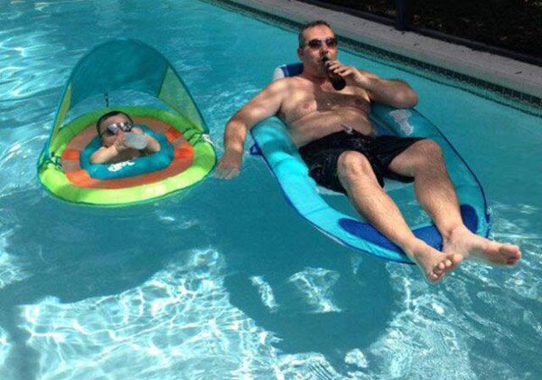Like Father Like Son_pool Chill