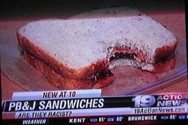 Racist Pbj Sandwiches