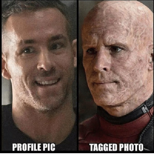 Ryan Reynolds Profile Pic Vs Tagged