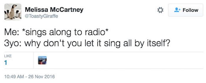 Singing To Radio
