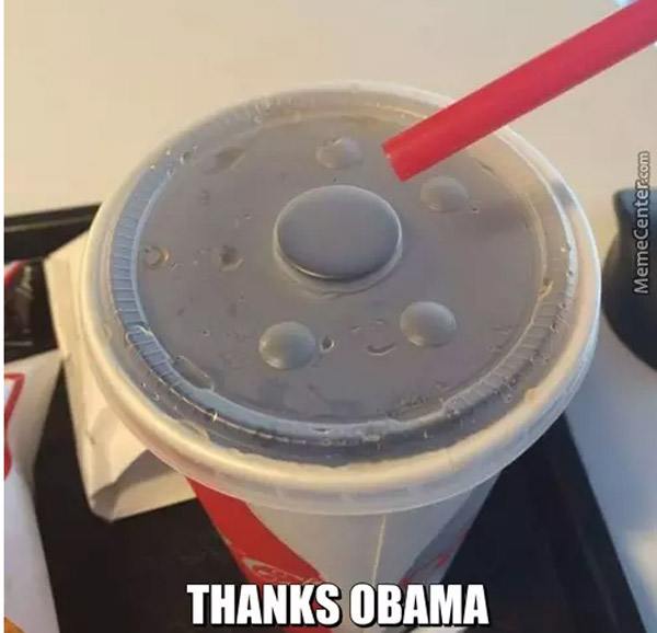Thanks Obama Memes Straw Fail