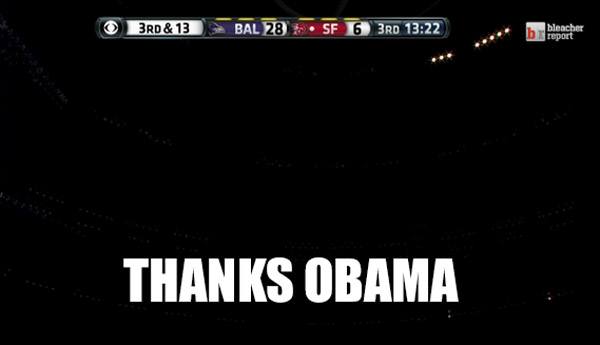Thanks Obama Superbowl