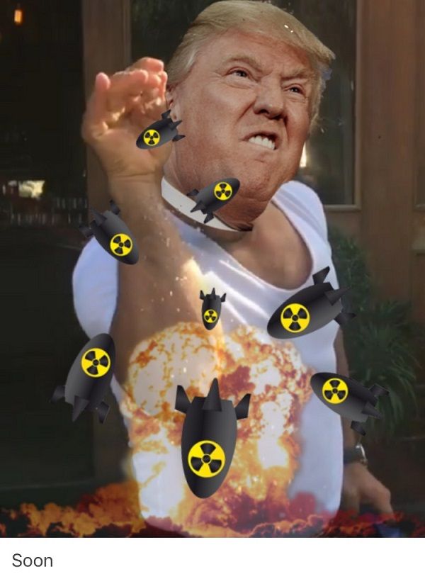 Trump Bombs Salt Bae Memes