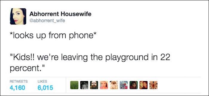 Up From Phone Funny Parent Tweets