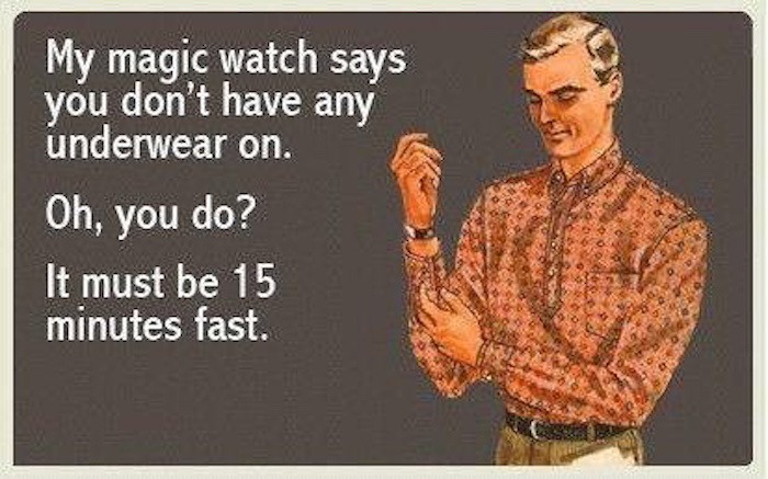 Magic Watch Hilarious Pick Up Lines