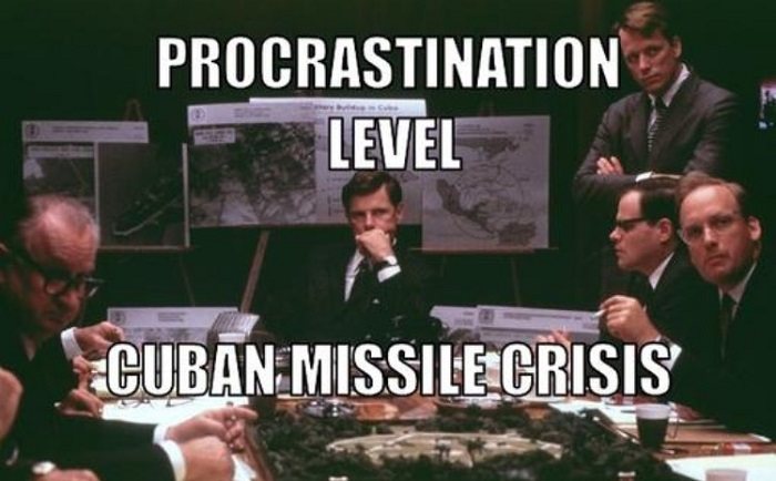 Procrastination Cuban Missile Crisis