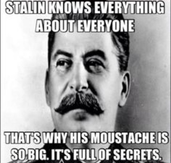 Secrets In His Moustache