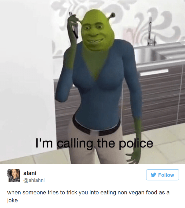 Shrek Vegan Jokes