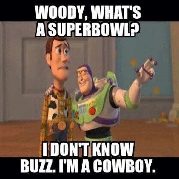 Toy Story Cowboys NFL Meme