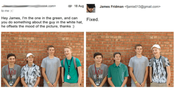 James Fridman Photoshops