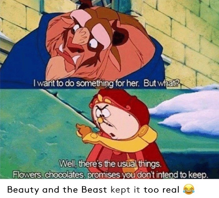 Beauty And The Beast Funny Line
