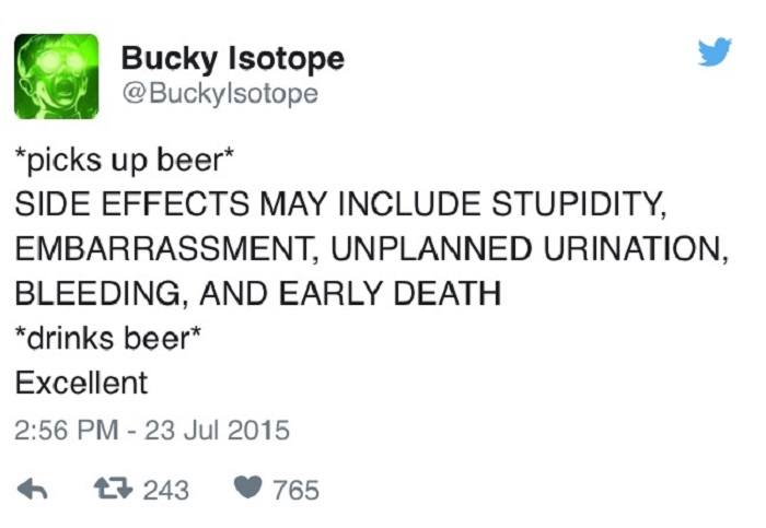 Beer Side Effects