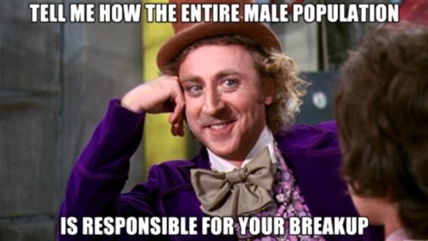Willy Wonka Memes Break Up
