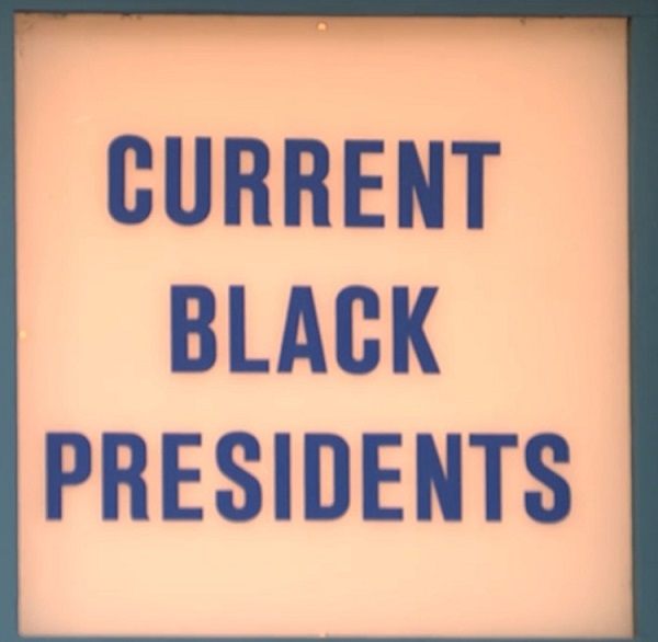 Current Black Presidents