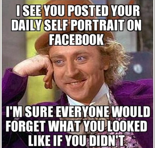 Facebook Willy Wonka