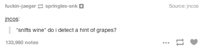 Hint Of Grapes