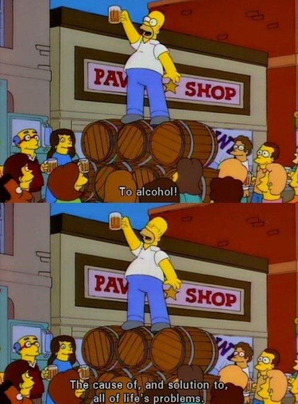 To Alcohol Simpsons