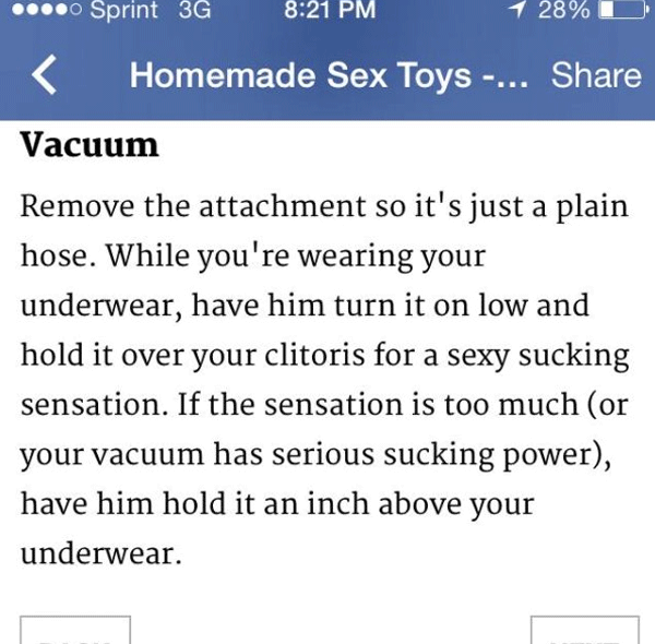 Vacuum Sex