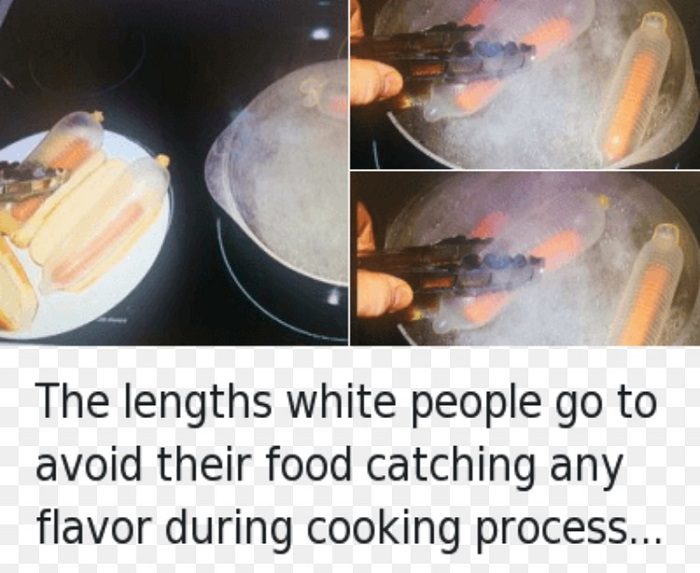 White People Cooking