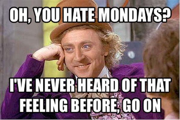 Willy Wonka Memes Mondays