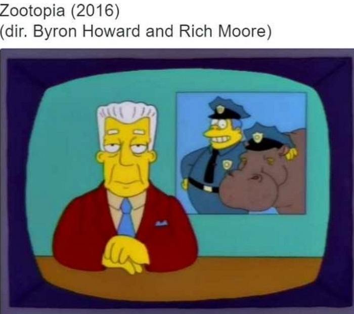 Zootopia Funny Simpsons Remake