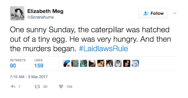 Hungry Caterpillar Laidlaw Rule