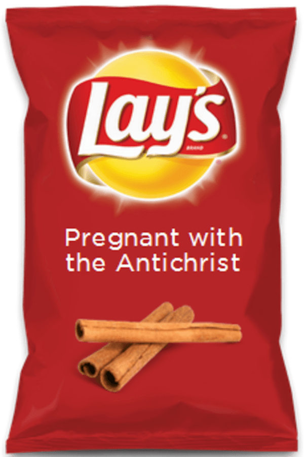 New Snack Flavors Antichrist