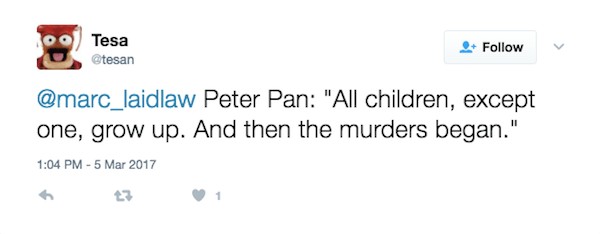 Peter Pan Then The Murders Began