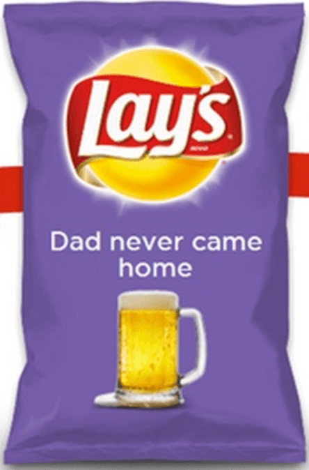 Dad Never Came Home Lays Flavor
