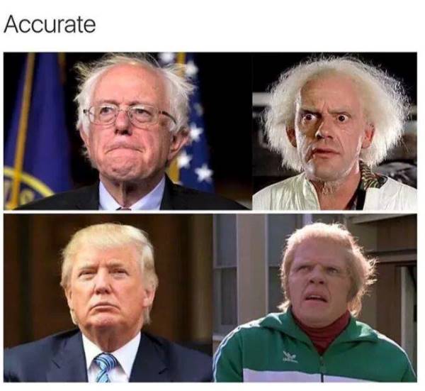 Back To The Future Donald Trump Meme