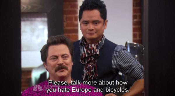 Europe And Bicycles