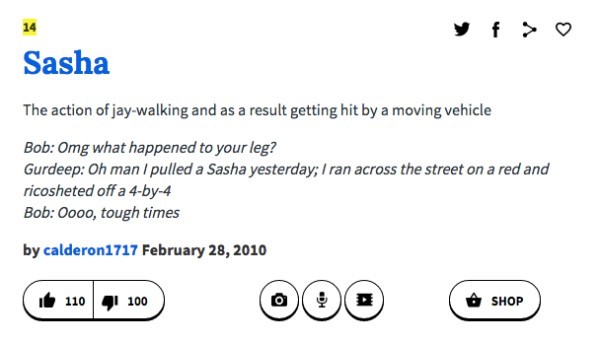 Urban Dictionary Name Definitions For Sasha
