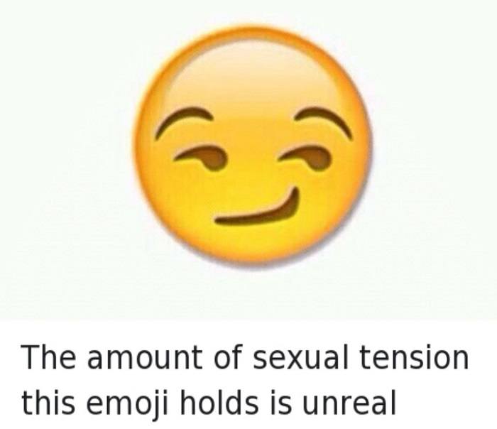 Sexual Tension Emoji Funny Sexuality Memes
