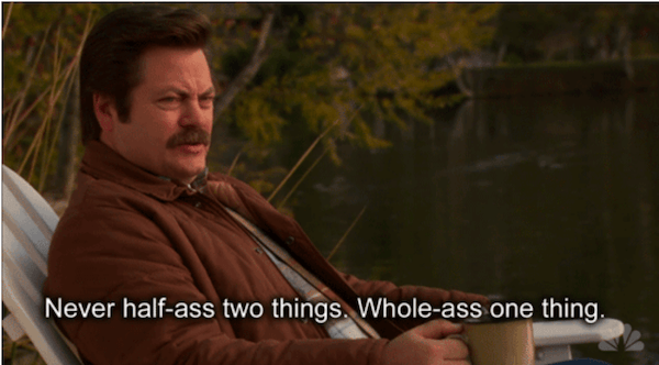 Whole Ass Ron Swanson Quotes