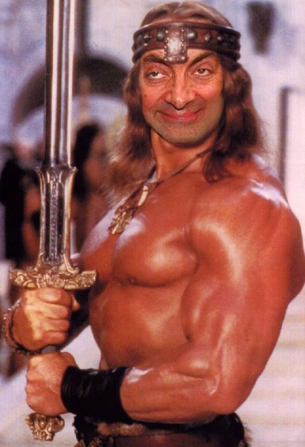 Conan Mr. Bean Photoshops