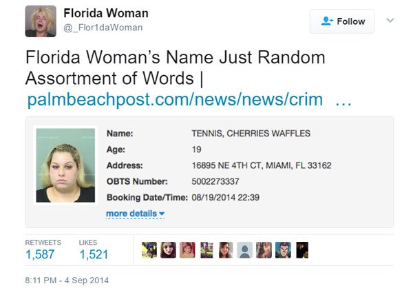 Florida Woman Name