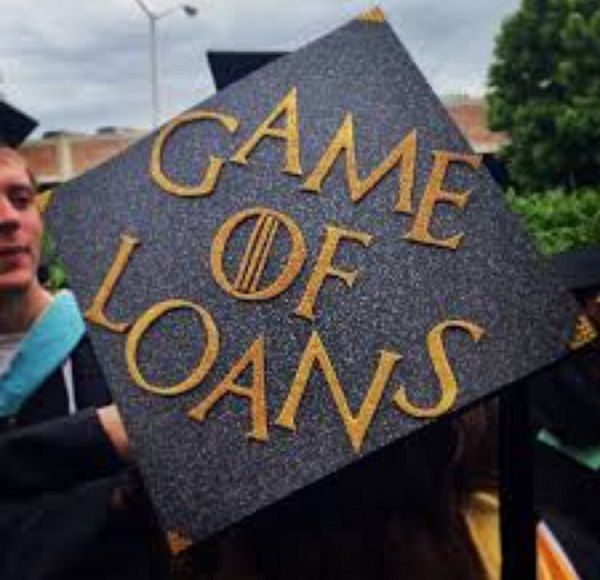 Game Of Loans Graduation Cap