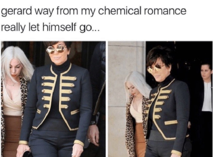 Gerard Really Let Himself Go