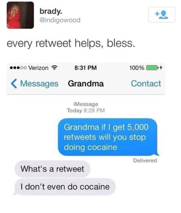 Grandma Loves Blow