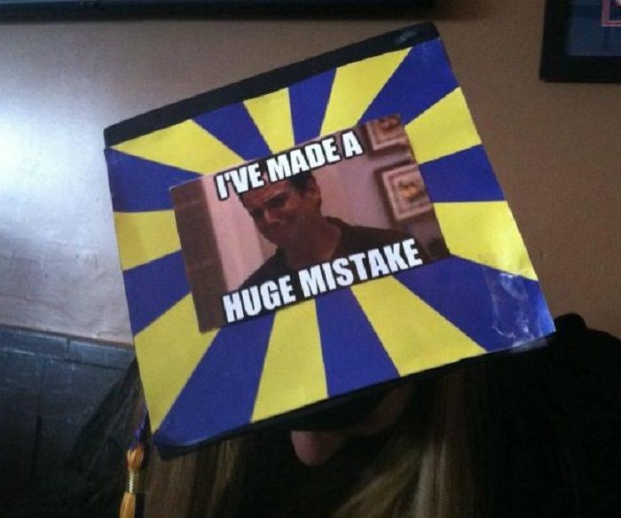 Funny Graduation Cap Meme Messages