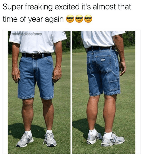 Jean Shorts Golf